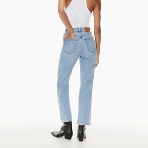 Denim Forum Jeans - The Arlo High Rise Straight - Size 26